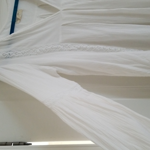 Ralph Lauren Denim Supply white boho shirt - Picture 4 of 5